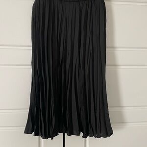 Time and Tru Black A-Line Skirt